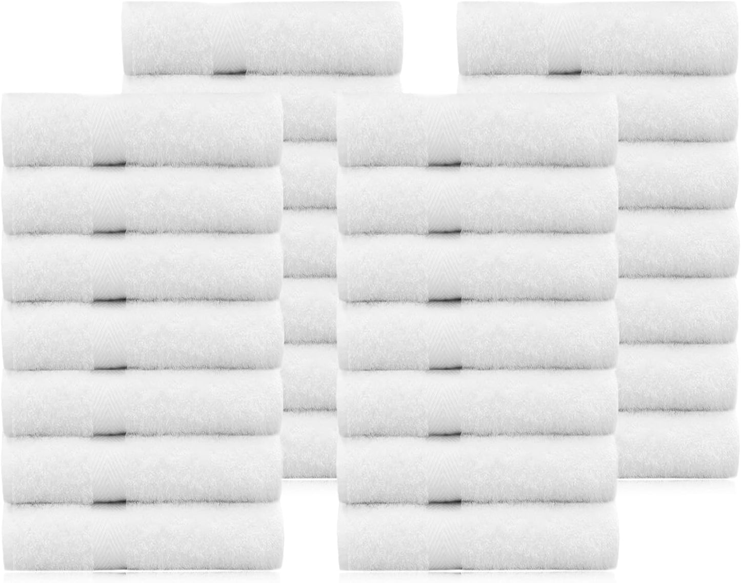 COTTON CRAFT Simplicity Bath Towel Set - 7 Pack Lightweight Absorbent Soft 100% Cotton Bath Towel - Everyday Quick Dry Luxury Hotel Spa Gym Shower Beach Pool Camp Travel Dorm Towel - 27 x 52 - Blue