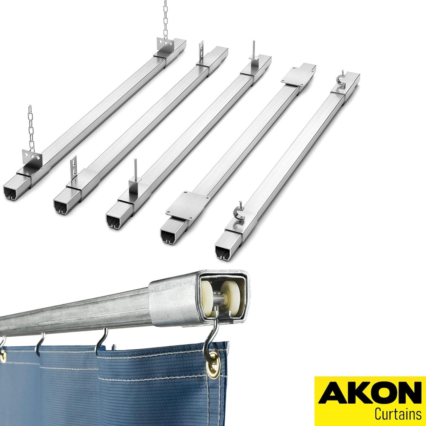 Garage Divider Curtains | Manage Your Garage Space | Quick Rolling and Easy to Clean | Divide Work Areas Quickly