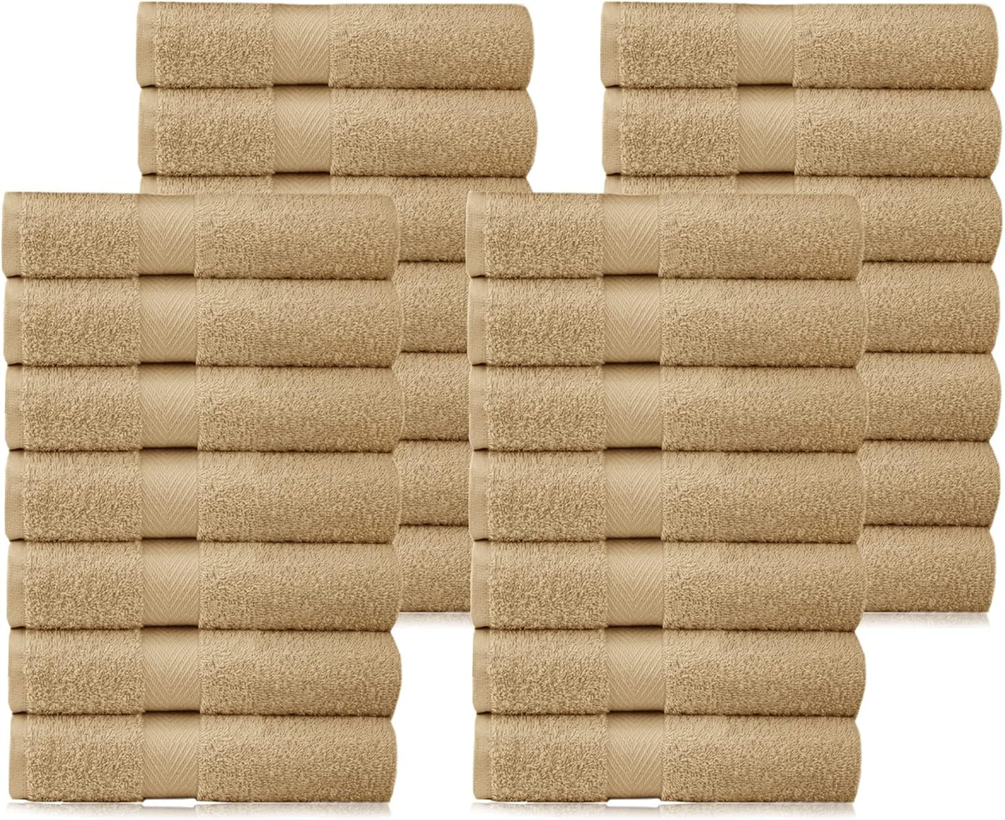 COTTON CRAFT Simplicity Bath Towel Set - 7 Pack Lightweight Absorbent Soft 100% Cotton Bath Towel - Everyday Quick Dry Luxury Hotel Spa Gym Shower Beach Pool Camp Travel Dorm Towel - 27 x 52 - Blue