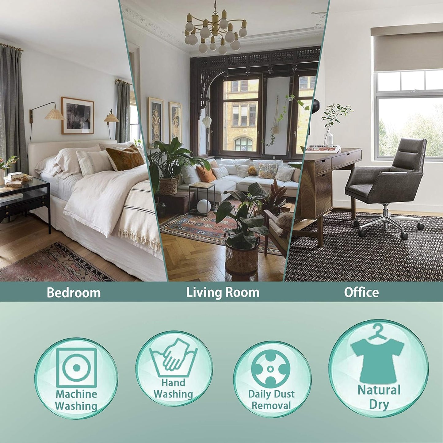 LORDTEX Dinosaur and Star Foil Print Blackout Curtains for Kids Room - Thermal Insulated Curtains Noise Reducing Window Drapes for Boys and Girls Bedroom, 42 x 84 Inch, Light Grey, Set of 2 Panels