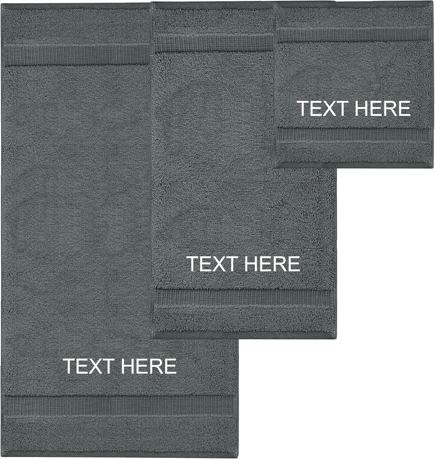 Chakir Turkish Linens | Hotel & Spa Quality 100% Cotton Premium Turkish Towels | Soft & Absorbent (4-Piece Bath Towels, White)