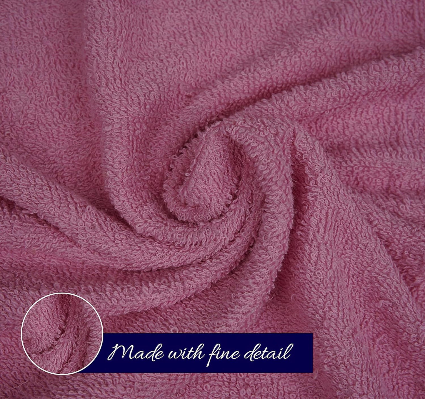 ZUPERIA 7-Pack Bath Towels - 30" x 54" - Ultra Soft 100% Cotton Large Bath Towels- Highly Absorbent for Bathroom, Pool, Gym, Spa, and Hotel Use (Colors Variety)