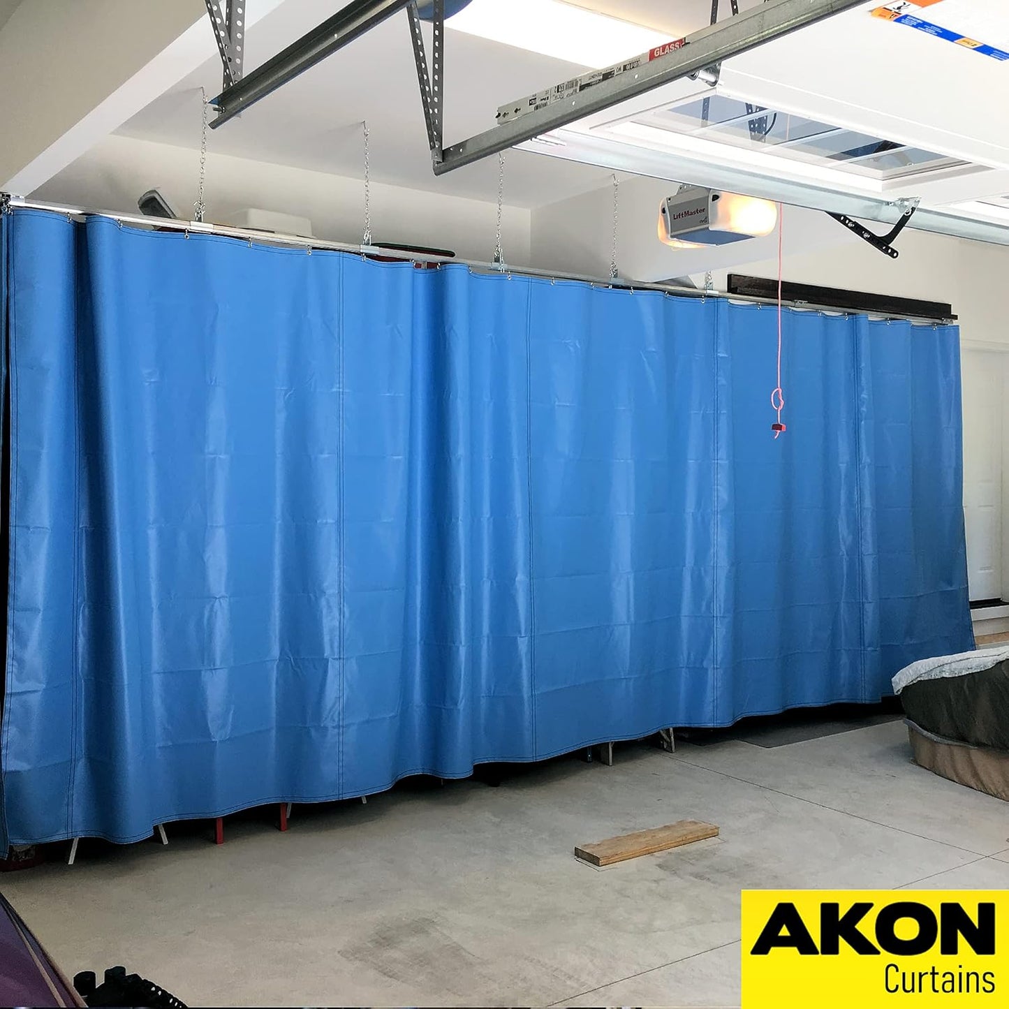 Garage Divider Curtains | Manage Your Garage Space | Quick Rolling and Easy to Clean | Divide Work Areas Quickly
