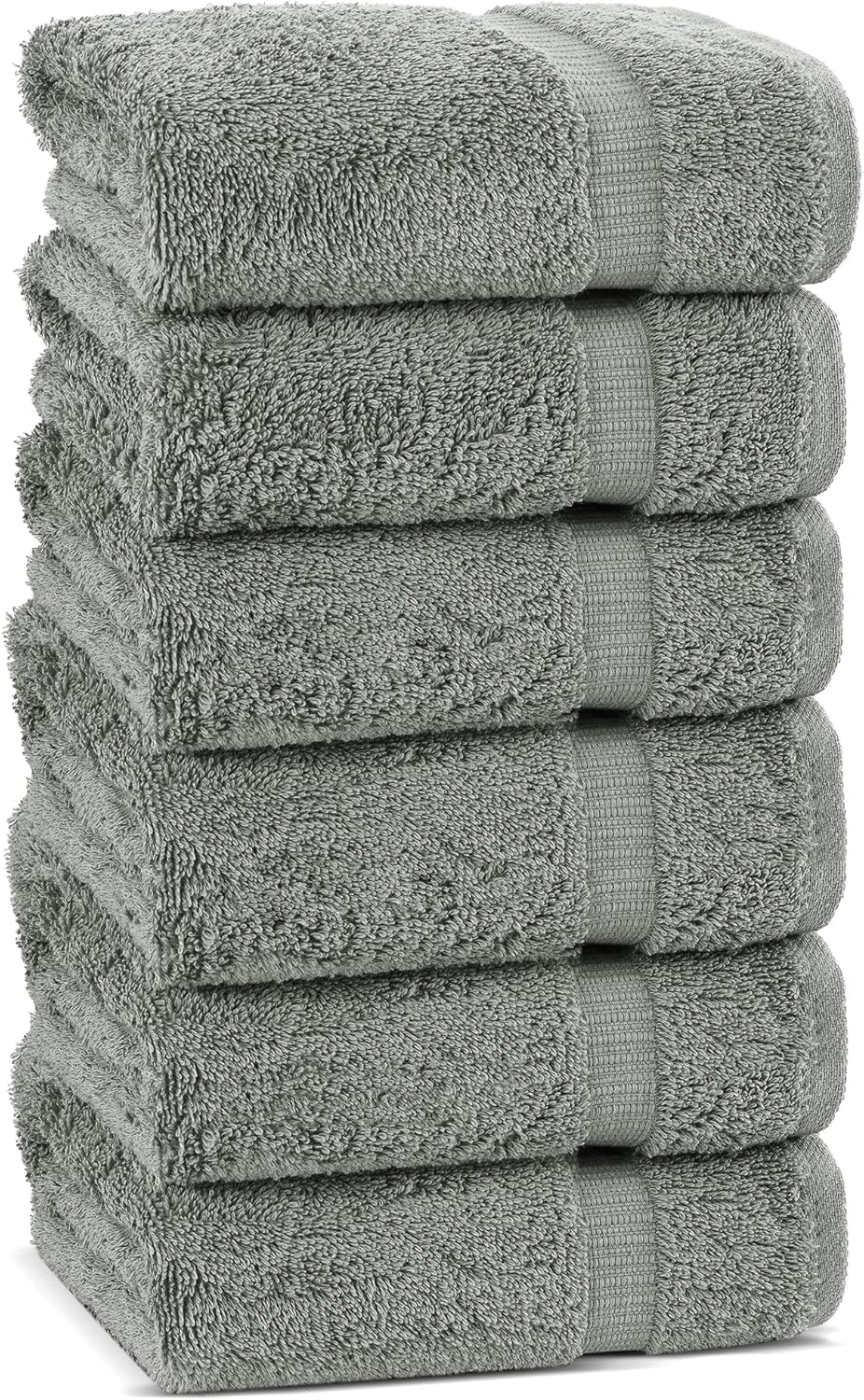 Chakir Turkish Linens | Hotel & Spa Quality 100% Cotton Premium Turkish Towels | Soft & Absorbent (4-Piece Bath Towels, White)